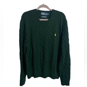 Classic Ralph Lauren Cable Knit Sweater